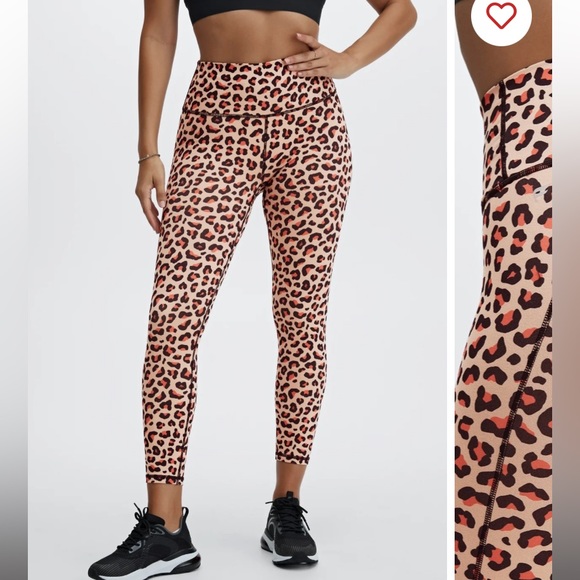 Fabletics Cheetah Print Leggings - Picture 4 of 4